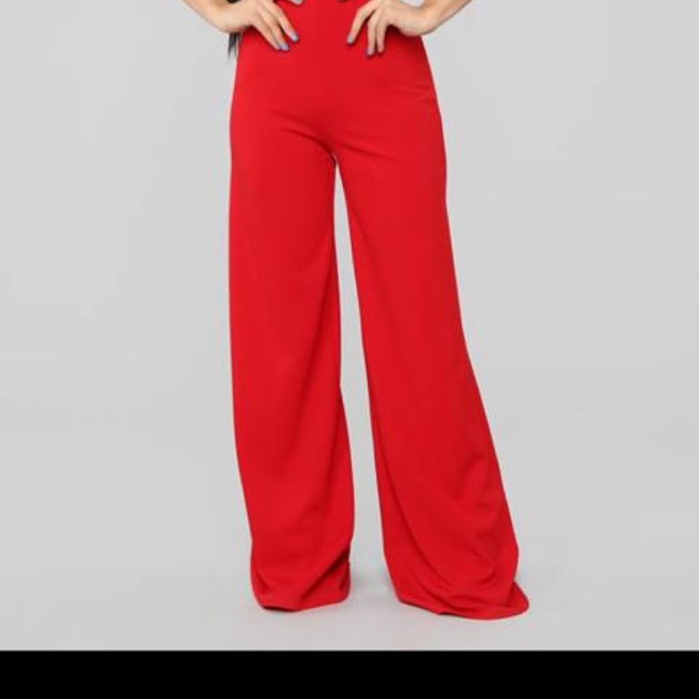 Red romper - Picture 2 of 2